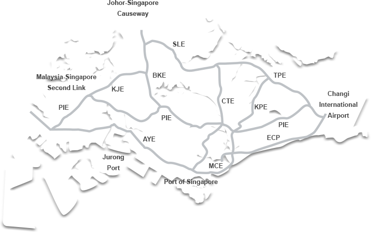 Singapore map